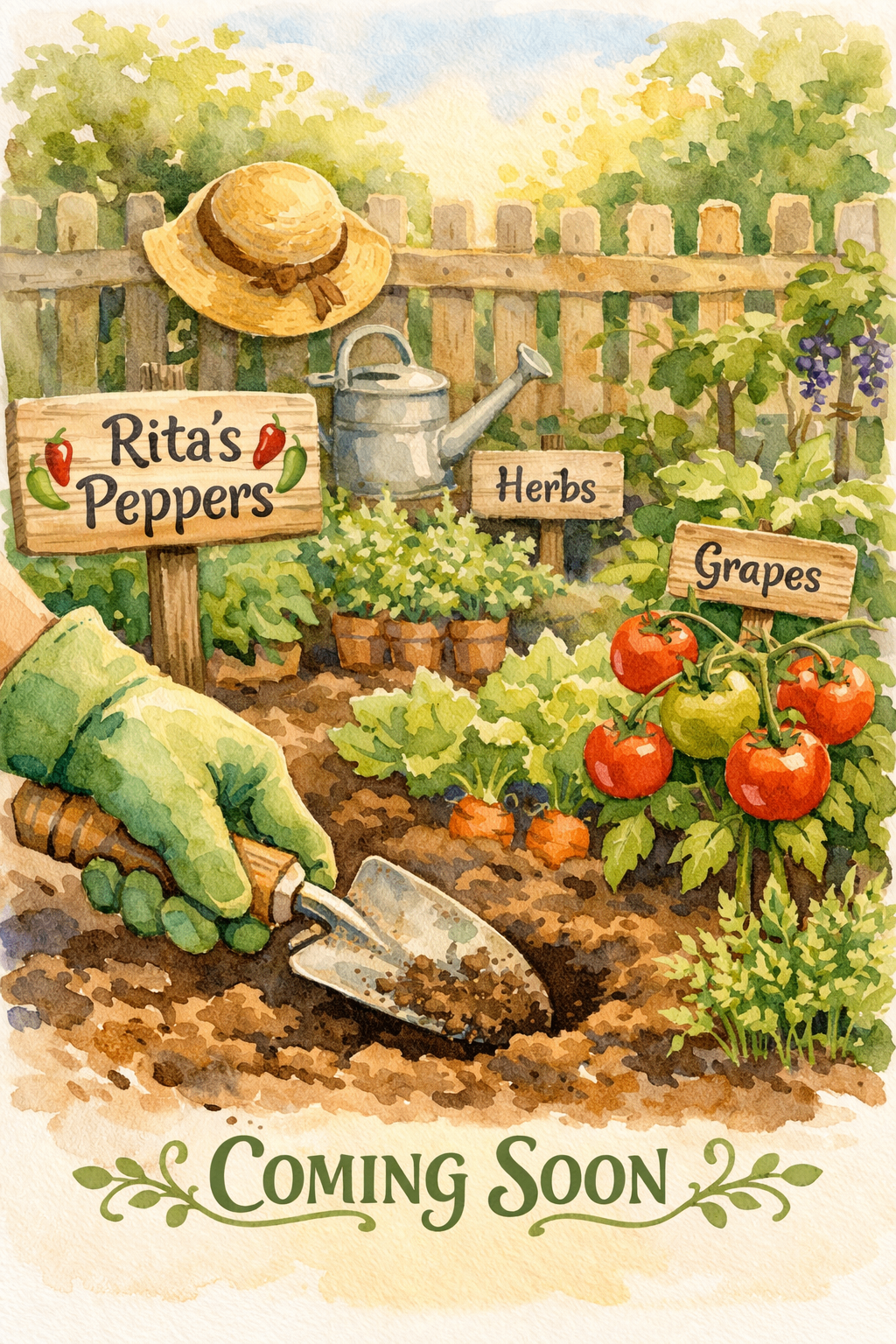 Coming Soon - Community Garden